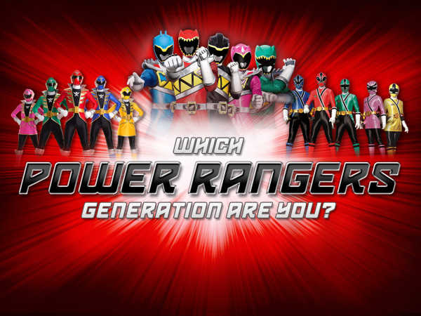Power Rangers: Which Power Rangers Generation Are You?