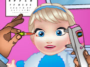 play Baby Elsa Eye Doctor