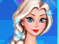 play Elsa Castle Cleaning Kissing