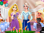 play Elsa And Rapunzel Party