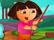 play Dora Outdoor Cleaning