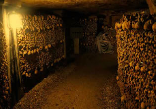 Escape From Catacombs In Paris