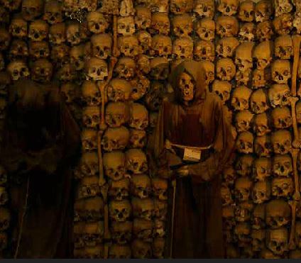 Eight Escape From Catacombes In Paris