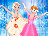 Frozen Sisters Ballerinas