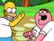 Homer Simpson Vs Peter Griffin game
