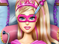 play Super Barbie Emergency Kissing