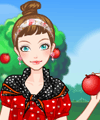 Picking Apples Dress Up Game