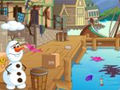 Olaf Cleans Arendelle Game