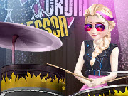 Elsa Drum Lesson
