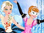 Frozen Sisters Ballerinas Game