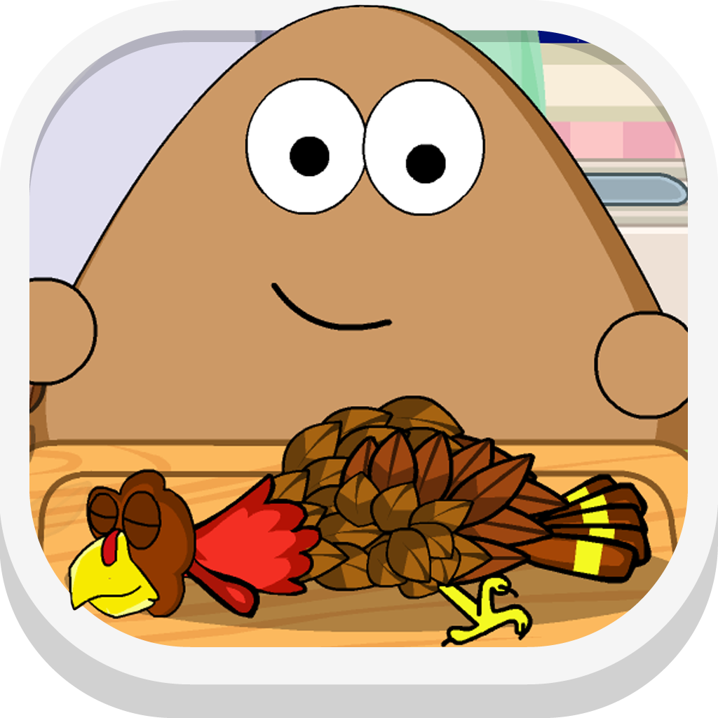 play Pou Thanksgiving Day Slacking