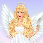 Barbie Angel Dressup