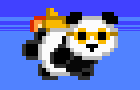 play Retro Panda Lander