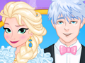 play Frozen Wedding Rush Kissing