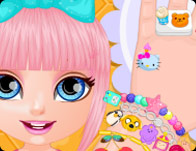 play Baby Barbie Crazy Nails