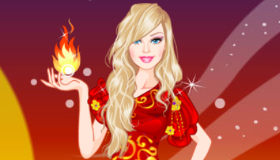 play Barbie Fire Princess