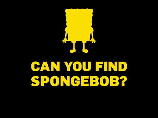 Spongebob Squarepants: Can You Find Spongebob?