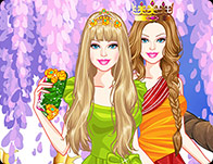 play Barbie At Castle Dress Up