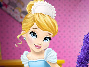play Baby Cinderella House Cleaning