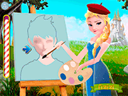 play Elsa The Painter