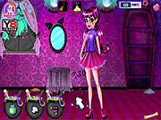 play Draculaura Room Cleaning Day