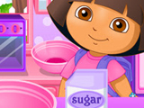 Cooking With Dora Kissing