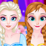 play Elsa And Anna Double Date