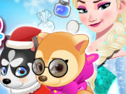 play Elsa Queen Doctor Puppy