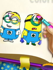 Minions Coloring Book