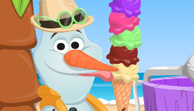 play Frozen Magic Ice Cream