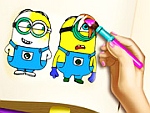 Minions Coloring Book Game