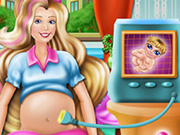 play Barbie Maternity Doctor