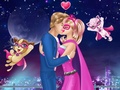 Barbie Superhero And Ken Kissing