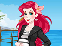 play Stylish Pregnant Ariel