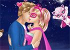 Super Barbie And Ken Kissing