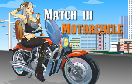 play Match 3 Motorcycle