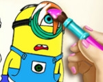 play Minions Coloring Book