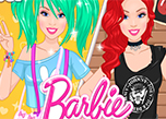 Barbie Kawaii Vs. Rock Style