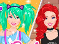 play Barbie Kawaii Vs Rock Style