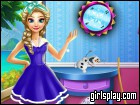 play Elsa Room Cleaning