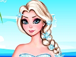 Pregnant Elsa Beach Day Game