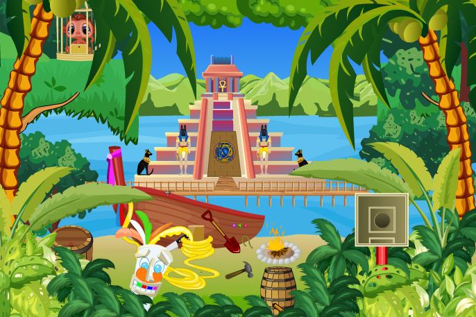 play Gracegirls Adventure Pyramid Treasure Escape