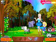 play Baby Elsa Forest Trip