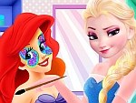 Elsa Cosmetic Salon Game