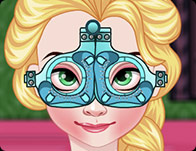 play Elsa At Eye Clinic