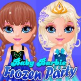 play Baby Barbie Frozen Party