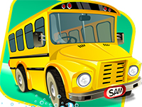 play School Bus Car Wash