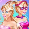 play Enjoy Barbie Superhero Vs Princess