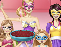 play Barbie Family Cooking Berry Pie