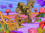 play Escape With Fantasy Trojan Horse